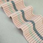 Манжет (дов'яз) трикотажний 7.5*75 см (3202) Рожевий