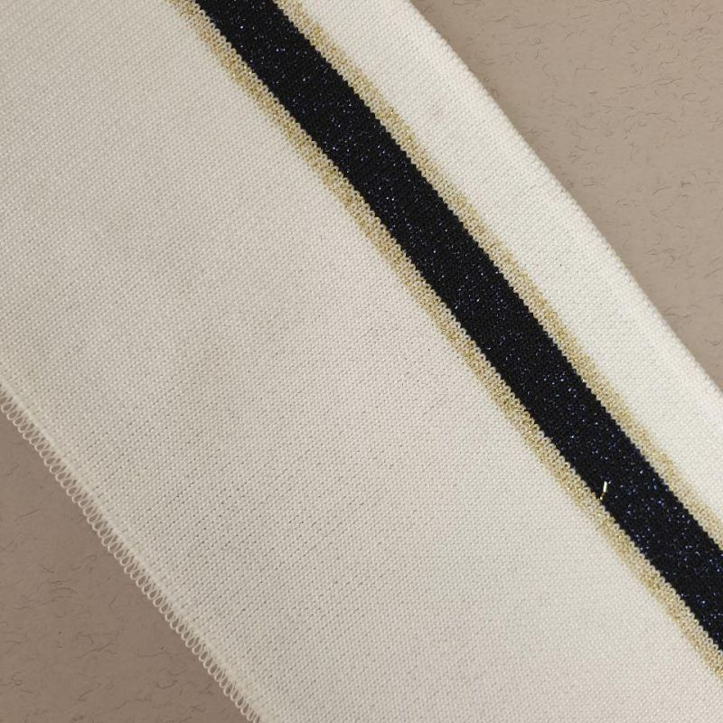 Манжет (дов'яз) трикотажний 8*90 см (3208) Білий