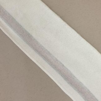 Манжет (дов'яз) трикотажний 8*90 см (3209) Білий