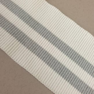 Манжет (дов'яз) трикотажний 9*80 см (3210) Білий