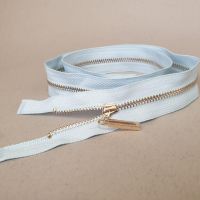 Блискавка металева №3 70 см (183) Світло-блакитний