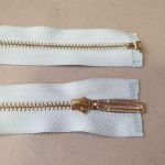 Блискавка металева №3 70 см (183) Світло-блакитний