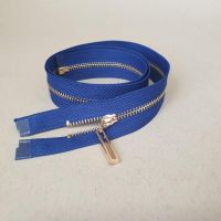 Блискавка металева №3 70 см (223) Синій