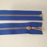 Блискавка металева №3 70 см (223) Синій