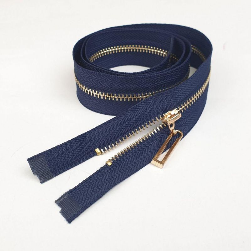 Блискавка металева №3 70 см (330) Темно-синій