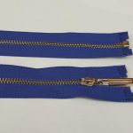 Блискавка металева №3 70 см (564) Індиго