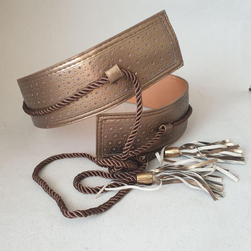 Пояс широкий Бронзовий