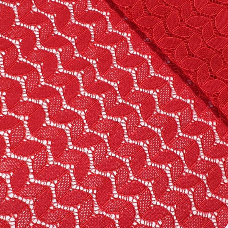 Мереживна тканина "Camelia" 3217_10 Червоний