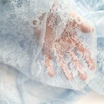 Мереживна тканина "Шантільї без краю" 225_13 Блакитний Мереживна тканина "Шантільї без краю" 225_13 Блакитний