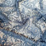 Мереживна тканина "Гібіскус" 30433_14 Синій Мереживна тканина "Гібіскус" 30433_14 Синій