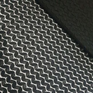 Мереживна тканина "Camelia" (3217_01) Чорний