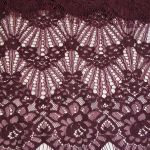 Мереживна тканина "Desire" з кордовою ниткою 3286_09 Марсала Мереживна тканина "Desire" з кордовою ниткою 3286_09 Марсала