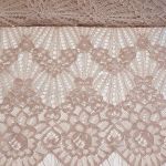 Мереживна тканина "Desire" з кордовою ниткою 3286_06 Пудра Мереживна тканина "Desire" з кордовою ниткою 3286_06 Пудра