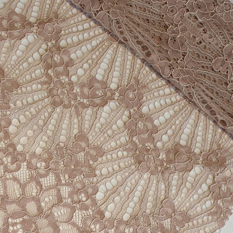 Мереживна тканина "Desire" з кордовою ниткою 3286_06 Пудра Мереживна тканина "Desire" з кордовою ниткою 3286_06 Пудра