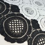 Макраме полотно "Frisette" 01 Чорний