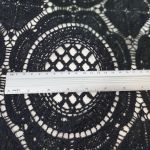 Макраме полотно "Frisette" 01 Чорний