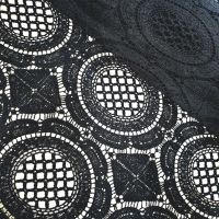 Макраме полотно "Frisette" 01 Чорний