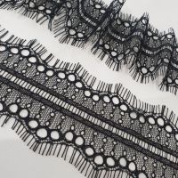 Мереживо французьке 8 см 78254_01 Чорний Мереживо французьке 8 см 78254_01 Чорний