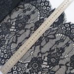 Мереживо французьке 25 см 9067_01 Чорний Мереживо французьке 25 см 9067_01 Чорний