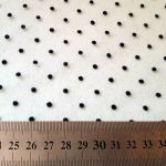 Сітка "Горох" з флоковим напиленням (02_05) Бежевий