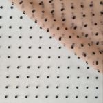 Сітка "Горох" з флоковим напиленням (02_05) Бежевий