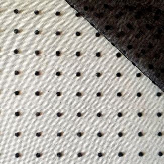 Сітка "Горох" з флоковим напиленням 02_01 Чорний