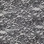 Мереживна тканина "IRMA" з кордовою ниткою 70054_01 Чорний