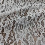 Мереживна тканина "IRMA" з кордовою ниткою 70054_02 Білий