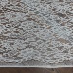 Мереживна тканина "IRMA" з кордовою ниткою 70054_02 Білий Мереживна тканина "IRMA" з кордовою ниткою 70054_02 Білий