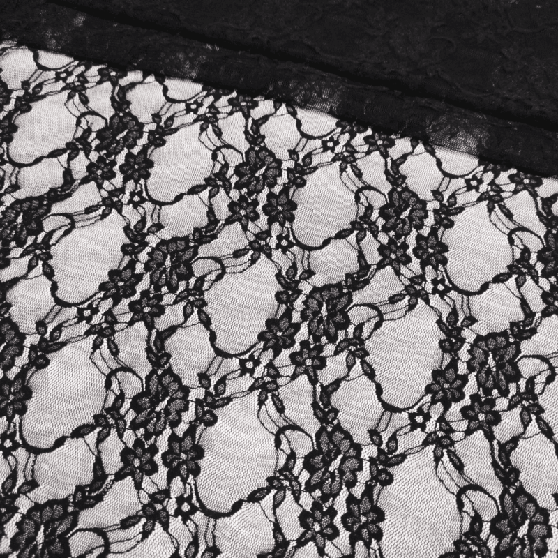 Гіпюр стрейч Sunset JX138_01 чорний