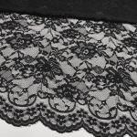 Гіпюр стрейч "LOLA" (6510_01) Чорний