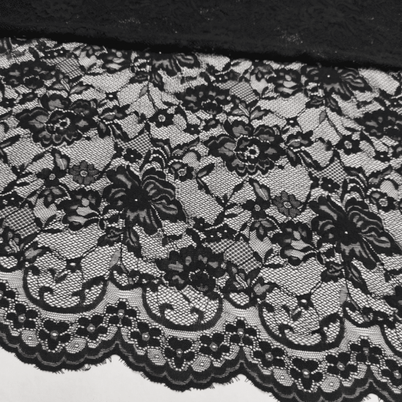 Гіпюр стрейч LOLA 6510_01 Чорний