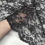 Гіпюр стрейч LOLA 6510_01 Чорний