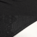 Ангора з мереживом "Anabel"  (8976_01) Чорний