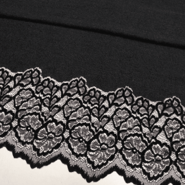 Ангора з мереживом "Anabel"  (8976_01) Чорний