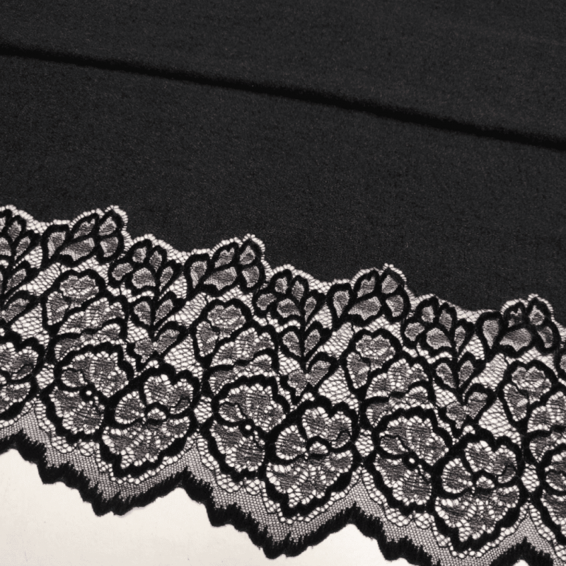 Ангора з мереживом "Anabel"  (8976_01) Чорний