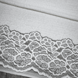 Ангора з мереживом "Anabel"  (8976_02) Молочний