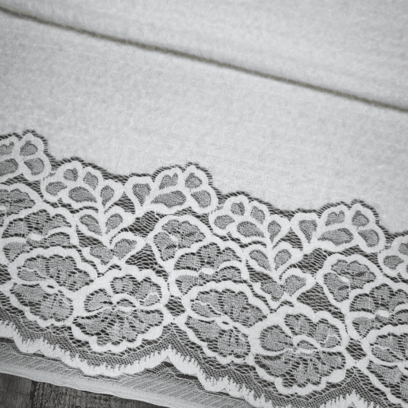 Ангора з мереживом "Anabel"  (8976_02) Молочний