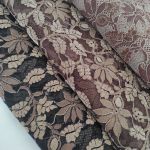 Мереживна тканина з велюром "Cinnamon" (3127_01/04), чорний Мереживна тканина з велюром "Cinnamon" (3127_01/04), чорний