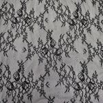 Гіпюр стрейч "Lagoon" (7263_01) Чорний Гіпюр стрейч "Lagoon" (7263_01) Чорний