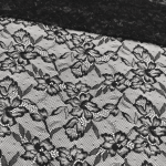 Гіпюр стрейч "Mindi" (7224_01) Чорний