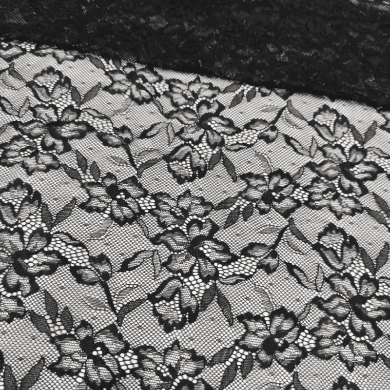 Гіпюр стрейч Mindi 7224_01 Чорний