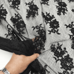 Гіпюр в стилі "MIU MIU" (4028_01) Чорний