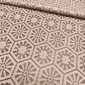 Мереживна тканина "Amulet" 1161_06 Капучино