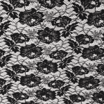 Мереживо кордове "Nora" (6202_01) Чорний