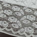 Мереживо кордове "Nora" (6202_02) Молочний