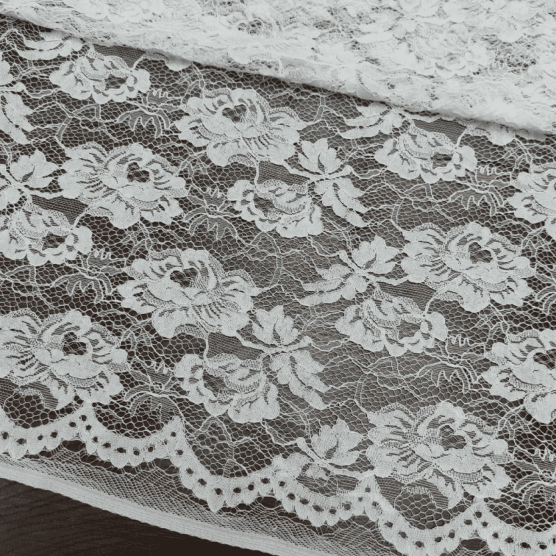 Мереживо кордове "Nora" (6202_02) Молочний