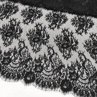 Мереживо шантільї з кордом "KAILA" 78843_01 Чорний