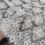 Мереживо шантільї з кордом "KAILA" 78843_02 Білий