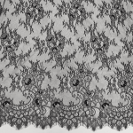 Мереживо "Шантільї" 9077_01 Чорний